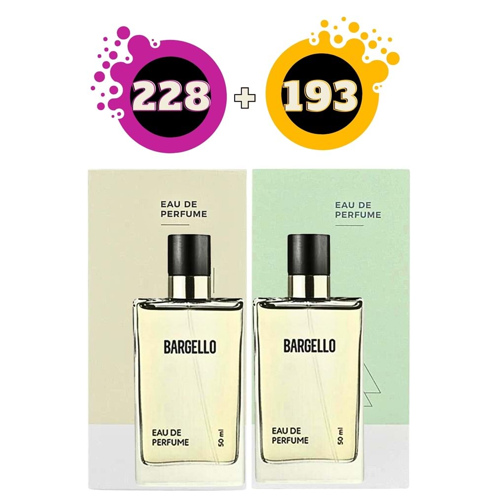 228 Edp Oriental Kadın + 193 Edp Oriental Unisex 50 ml Parfüm